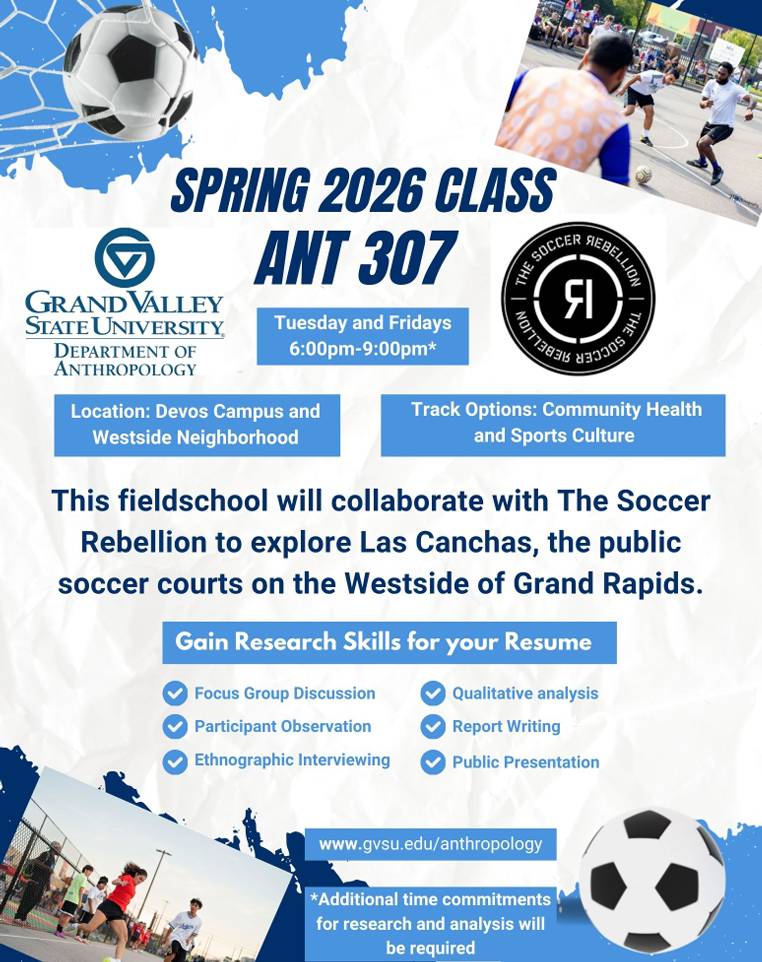 Promo flyer for 2026 field school